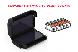 Cellpack EasyProtect 215 géltechnológiás kötődoboz + Wago 1 x 221-416 IPx8

407861

